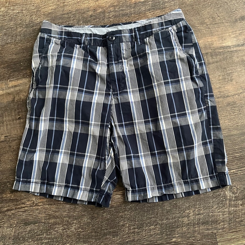 Croft & Barrow Plaid Shorts Casual Everyday Comfort‎ Size 32